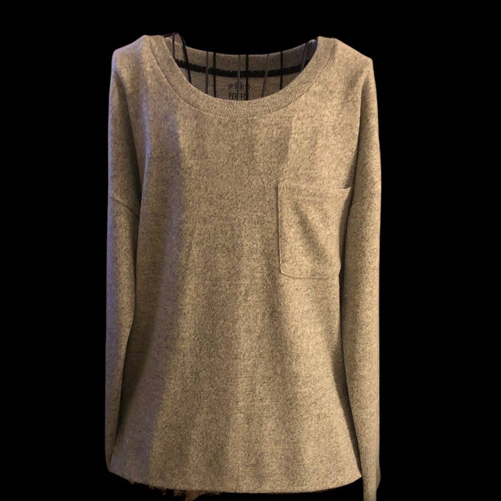 SO Juniors Cozy Pocket Crew Shirt